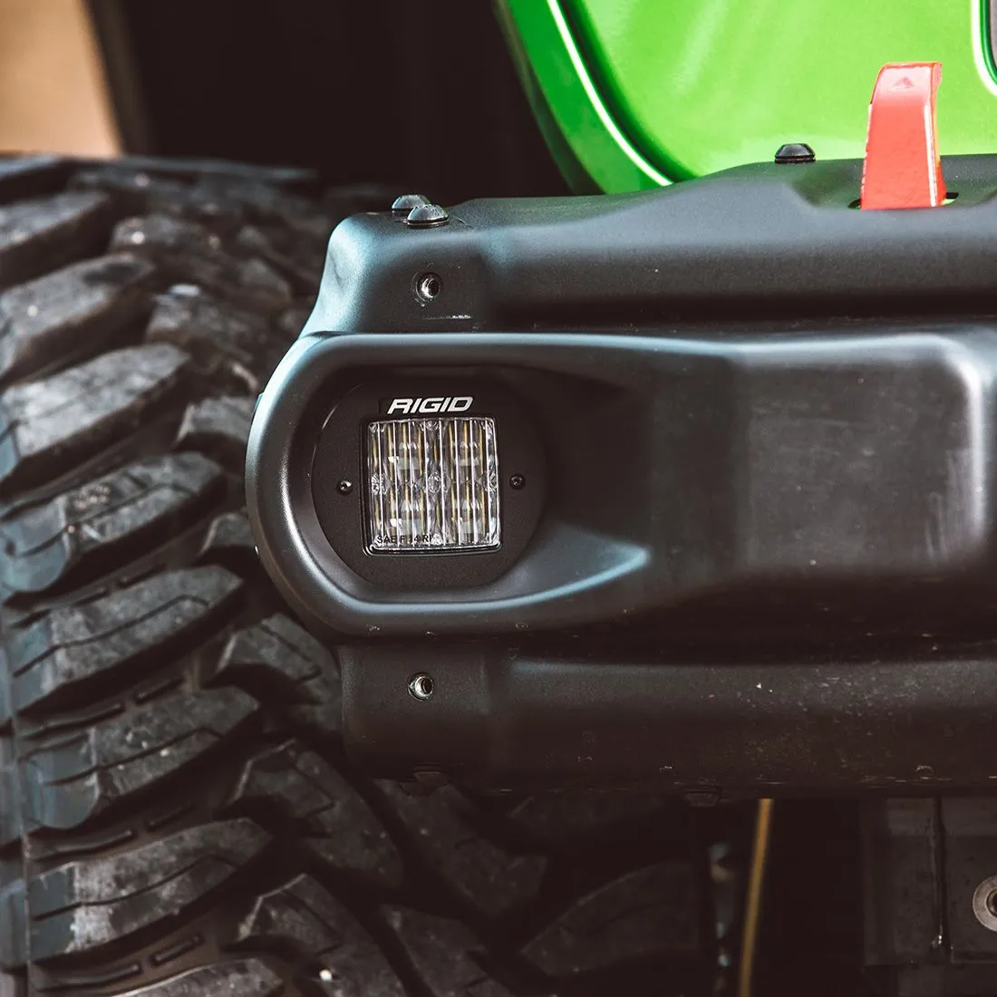 18-Pres Jeep Wrangler JL Fog Mount Fits 2 D-Series Pro RIGID Industries product image