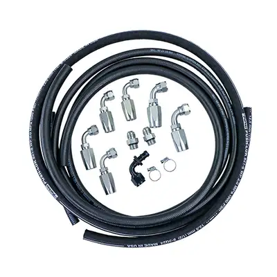 PSC Motor Sports Complete Premium #6/#8 Hose Kit For Full Hydraulic Steering