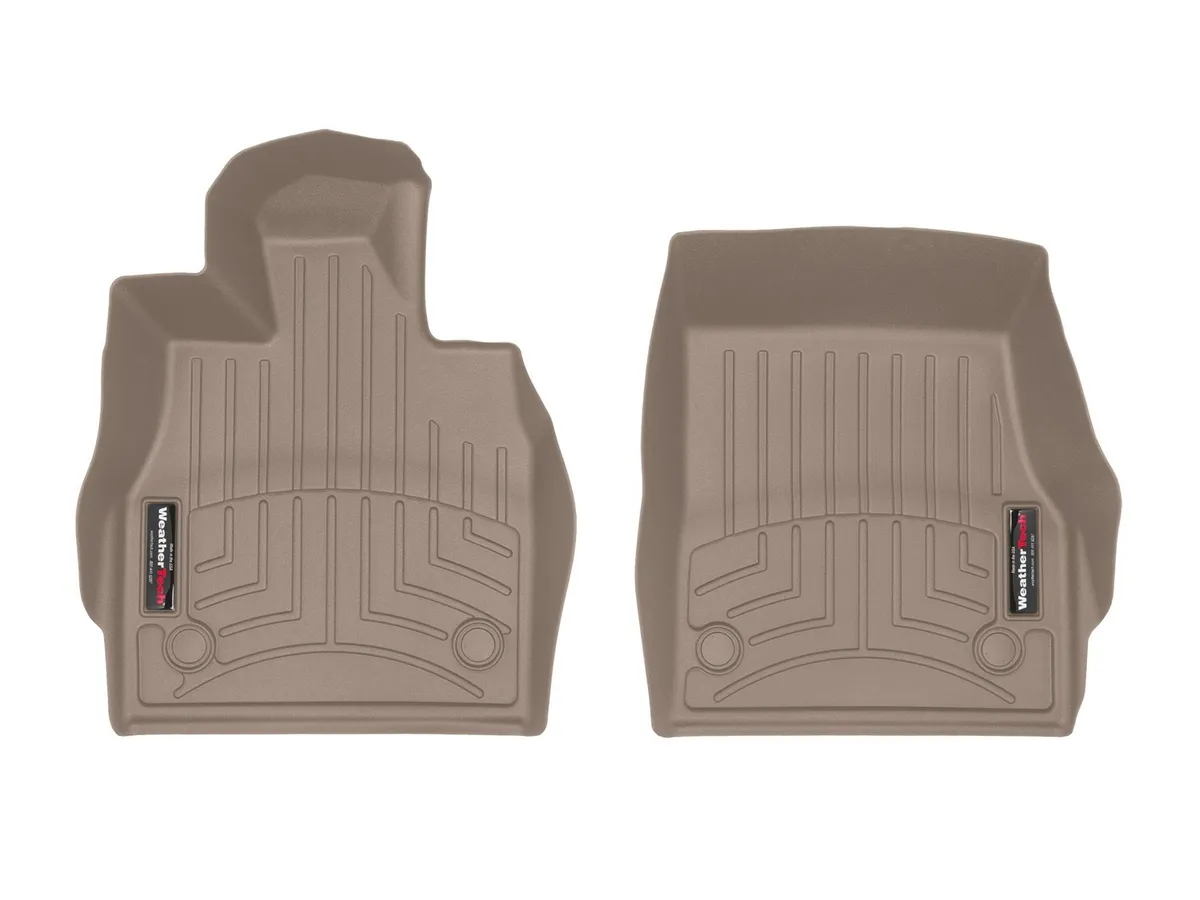Weathertech 2020 + Chevrolet Corvette Tan Front FloorLiner