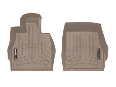 Weathertech 2020 + Chevrolet Corvette Tan Front FloorLiner