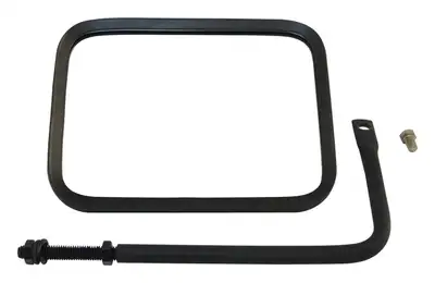 Crown Automotive Jeep Replacement Safari Mirror 2007-2015 JK Wrangler; 1997-2006 TJ Wrangler; 1987-1995 YJ Wrangler; 1976-1983 CJ-5; 1976-1986 CJ-7; 1981-1986 CJ-8;