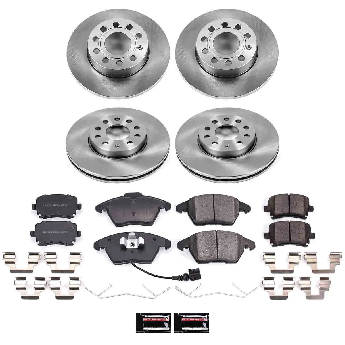 Autospecialty Brake Kit fr 2005-2010 vw Jetta 2006-2010 vw Rabbit product image