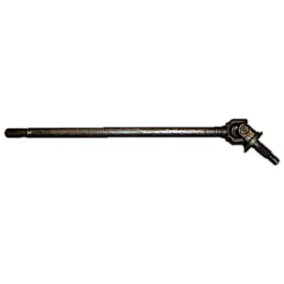 Crown Automotive Jeep Replacement 2003-2006 Wrangler TJ w/ Model 44 Front Axle; Complete right side axle shaft; Includes inner shaft outer shaft and u-joint