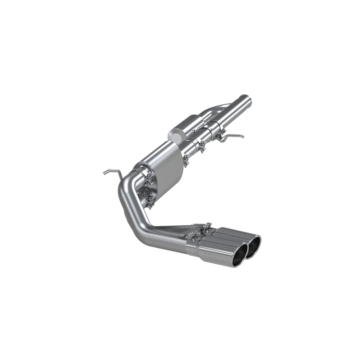 3 Inch Cat Back Exhaust System Pre-Axle Dual Outlet T304 Stainless Steel For 09-18 Silverado/Sierra 1500 4.3L V6, 5.3L V8 19-19 Silverado/Sierra 1500 4.3L V6, 5.3L V8 Limited LD MBRP product image