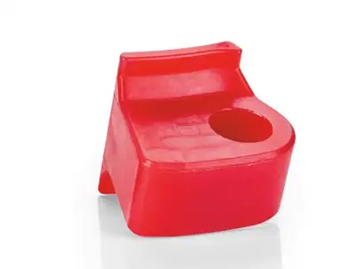 Warn WARN - For Epic Hyperlink Shackle; Polyurethane, Red; Single