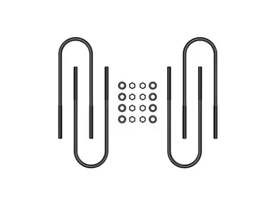 ICON Vehicle Dynamics ICON 1999-10 Ford F250/F350 SD, Rear 15” U-Bolt Kit