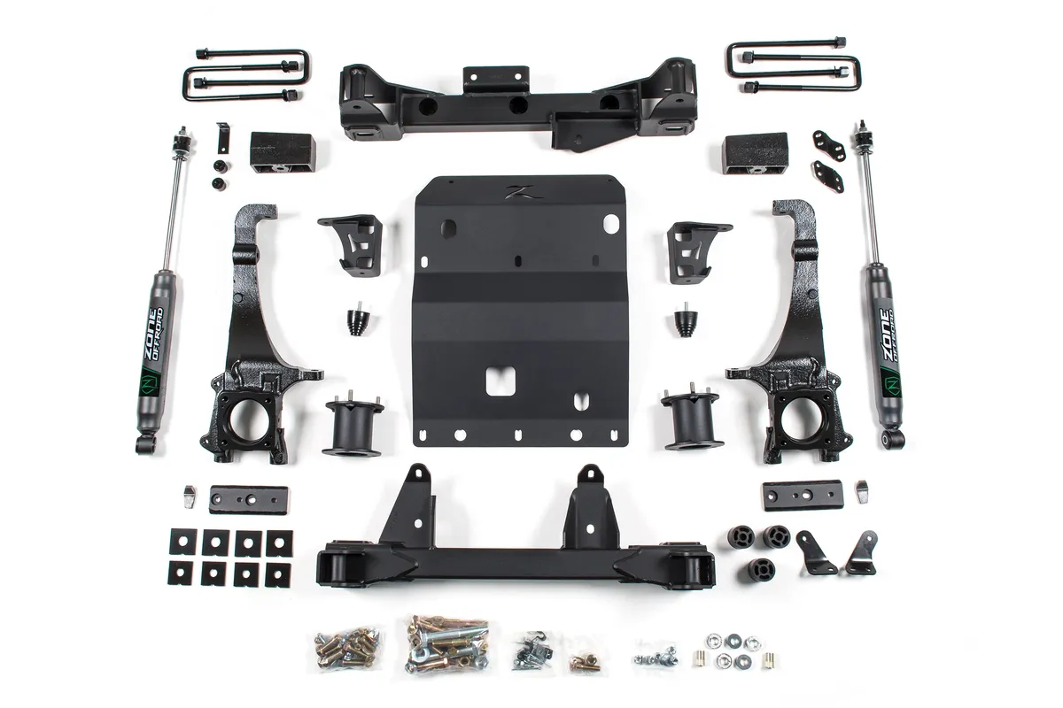 2016-2023 Toyota Tacoma 4 Suspension Lift Kit - Front Strut Spacer Rear Block - Fox 2.0 Adventure Series Shocks product image