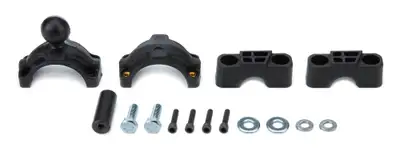 AutoMeter Autometer 48008 Gauge Mount, Roll Pod For 1.75 Roll Cage, Fits 5 Pedestal Tach, Black