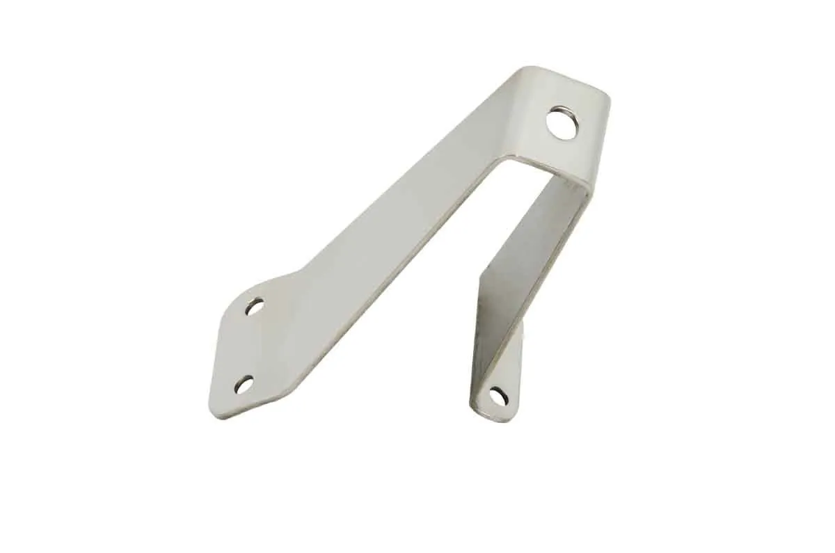 Jeep CJ/YJ Tailgate Tire Stop 76-95 CJ and Wrangler YJ Polished Silver Kentrol product image