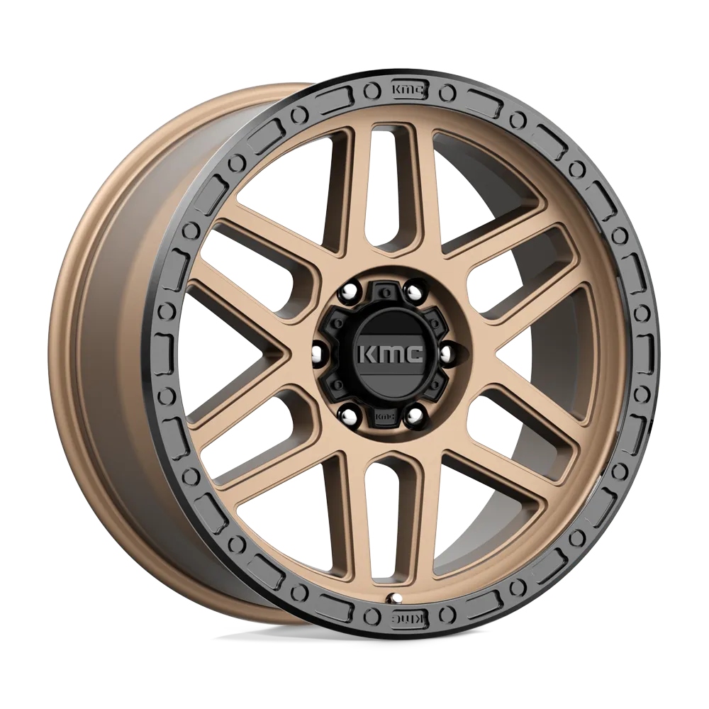 Km544 17x9 6x139.70 Satin Black w/ Gloss Black Lip (18 Mm) product image