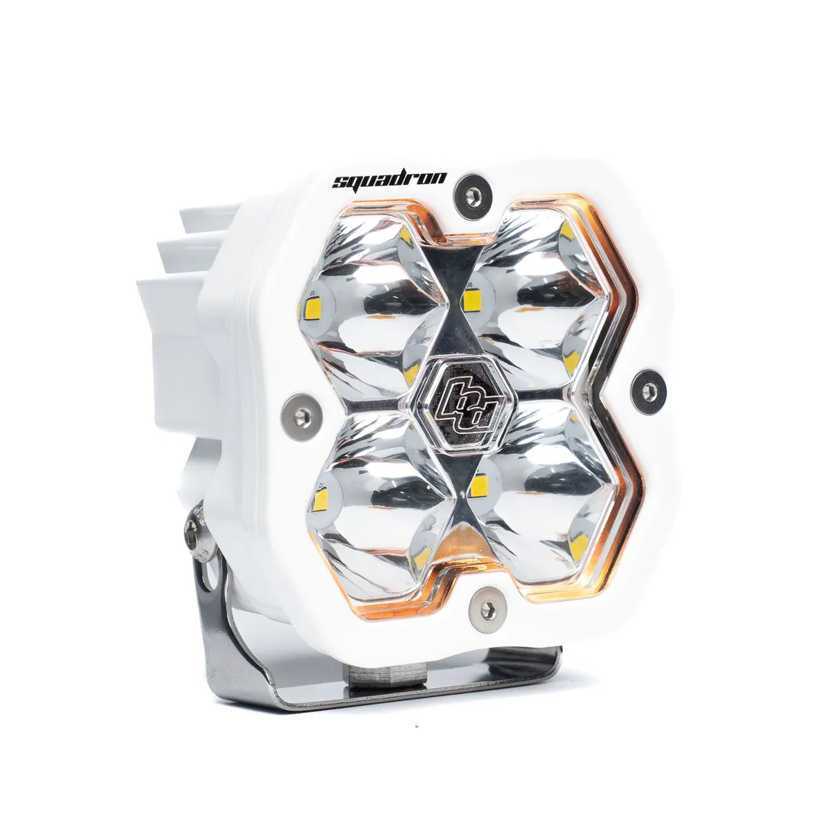 Baja Designs Squadron 2.0 Sport White LED Auxiliary Light Pod Universal Clear Wide Cornering Baja Designs