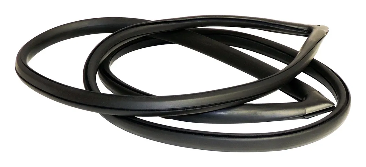 Crown Automotive Jeep Replacement J5469603 Rear Window Weatherstrip for 63-88 Jeep J-Series w/ 53.5 Wide Rear Glass product image