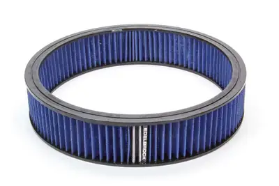 Edelbrock Edelbrock 43667 Pro-Flo 14 Round Air Cleaner Element Only (Blue)