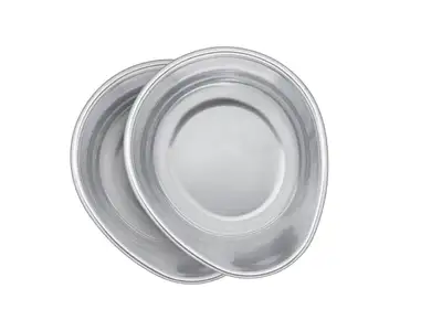 Weathertech Pet Feeding System Extra Bowls; Stainless; 8 oz.; Set Of 2;