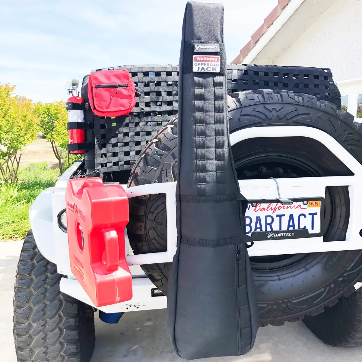 Bartact Off Road Jack Cover compatible with Hi-Lift® w/ PALS MOLLE & Storage Bartact (Pat Pending)