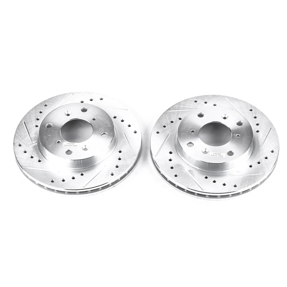Drilledslotted Rotor Pair Front 1999-98 Acura cl 2002-98 Honda Accord 1995 Honda Prelude 1994-92 Honda product image