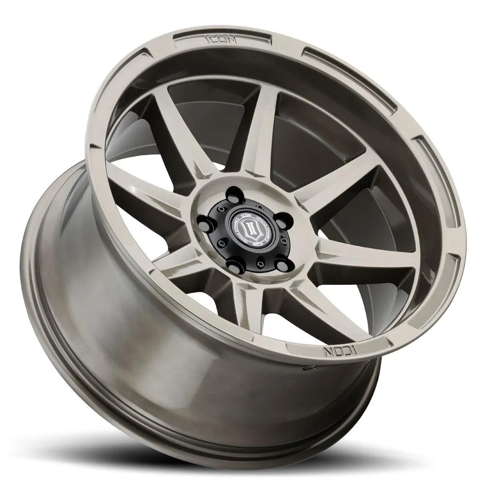 ICON Alloys Bandit, Gloss Black, 20 x 10 / 6 x 135, -24mm Offset, 4.5" BS product image