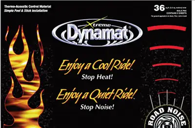 Dynamat Dynamat Extreme Mega Pak 9 Sheets 24in x 48in