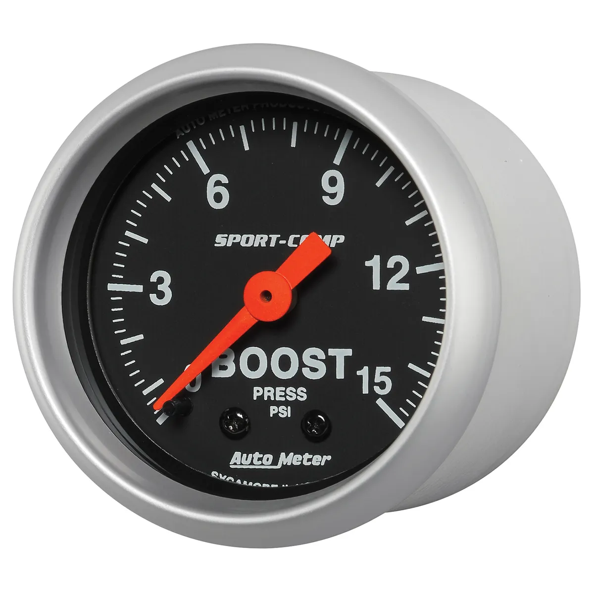 Gauge, Boost, 2 1/16", 15psi, Mechanical, Sport-Comp product image
