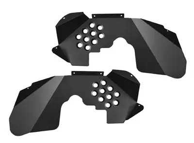 Steinjager Fenders 2007-2018 Inner Front, Fits Falcon Shocks Black