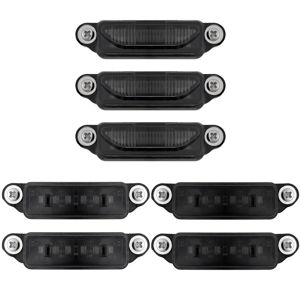 Dodge 21-25 RAM 1500 Trx 7-Pc Fender & Hood Light Kit Smoked Lens White or Amber LED Running Lights w/ Startup Light Sequence - Multiple Options product image