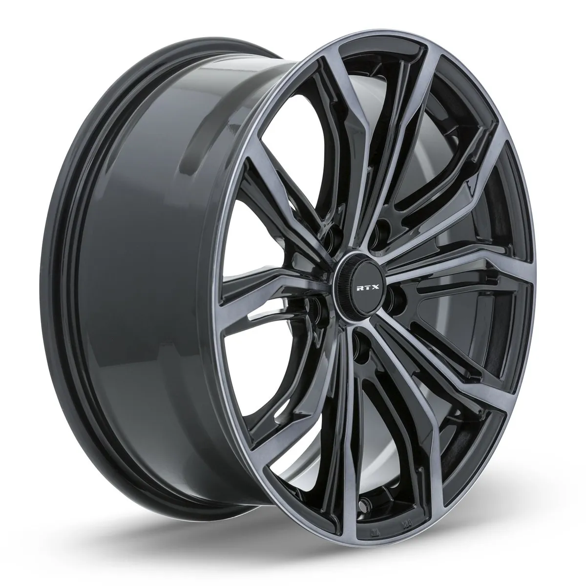 Black Widow 16x7 5x114.3 Et40 Cb73.1 Black Machined Grey product image
