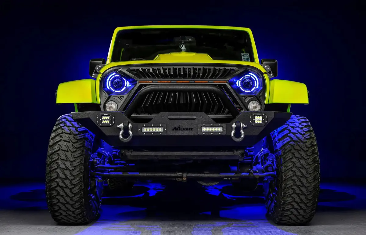 Oracle Oculus 7" ColorSHIFT Bi-LED Projector Headlights for Jeep JK product image