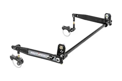 Rock Jock Antirock Sway Bar Kit Bronco Rear Bolt-On Forged Arms RockJock 4x4