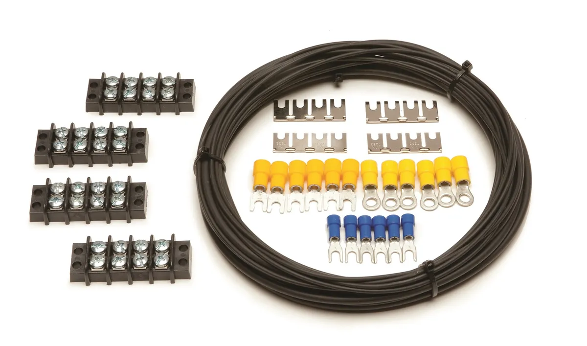 Painless Wiring Fiberglass Body Ground Wire Kit; Incl. Wire/Terminals/Connectors;
