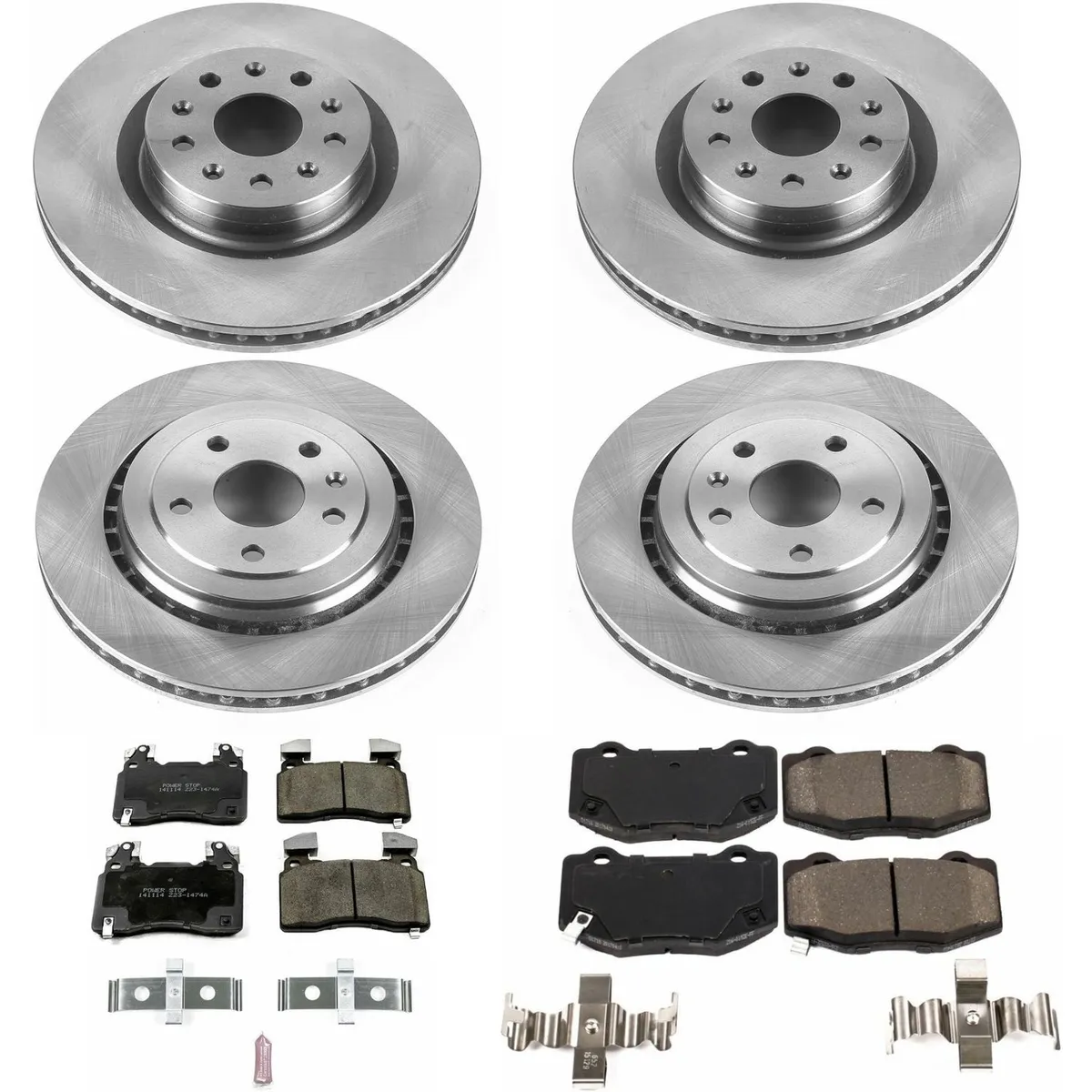 Z17 Direct Replacement Kit: Rotors; Ceramic Pads W/Hardware product image