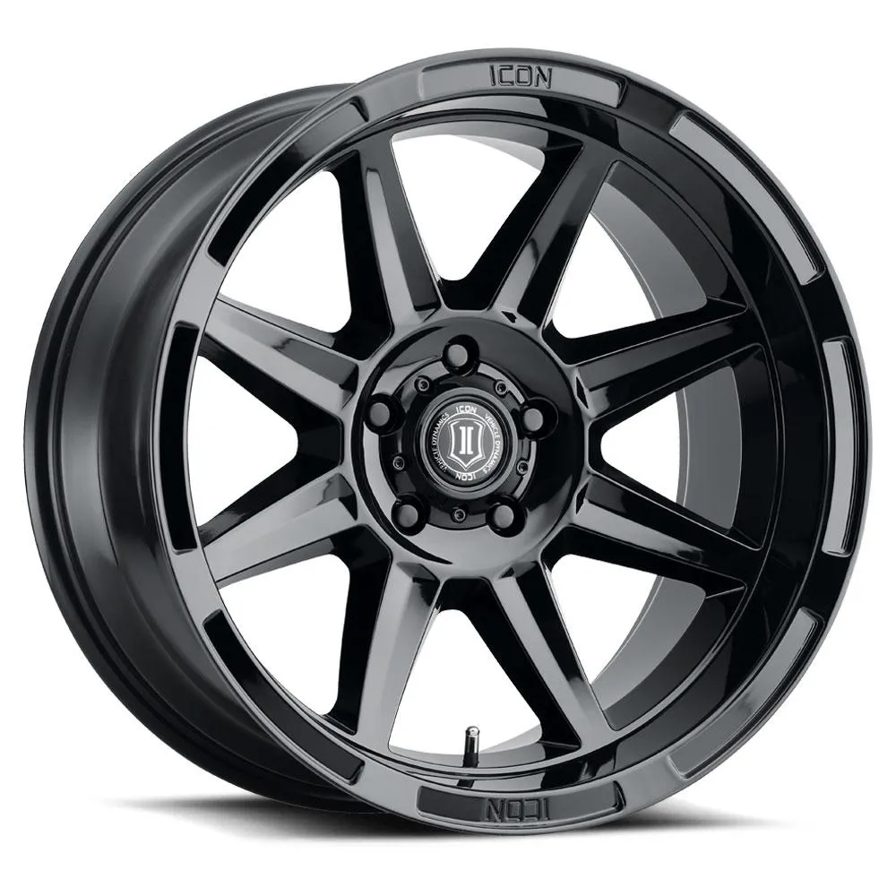 ICON Alloys Bandit, Gloss Black, 20 x 10 / 6 x 135, -24mm Offset, 4.5" BS product image