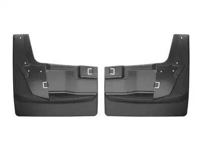 Weathertech MudFlap No-Drill DigitalFit®; Black;