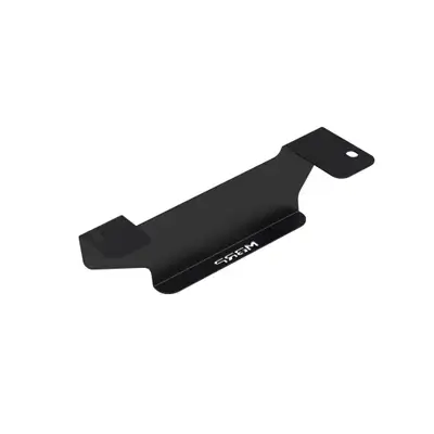 MBRP Exhaust Charcoal Canister Heat Shield Repositioning Kit; Incl. Heat Shield; Bolts; Black Powder Coated; For Use w/PN[S5514409/S5514BLK/S5514AL];