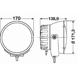 Hella 009094331 Rallye 4000i Compact Xenon Driving Beam Lamp 12V D1S ECE product image