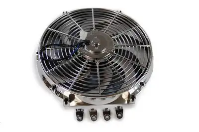 Racing Power Company 14in Electric Fan Curved Blades