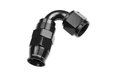 Redhorse Performance 08 an 120 Degree Ptfe Reusable Hose End Black