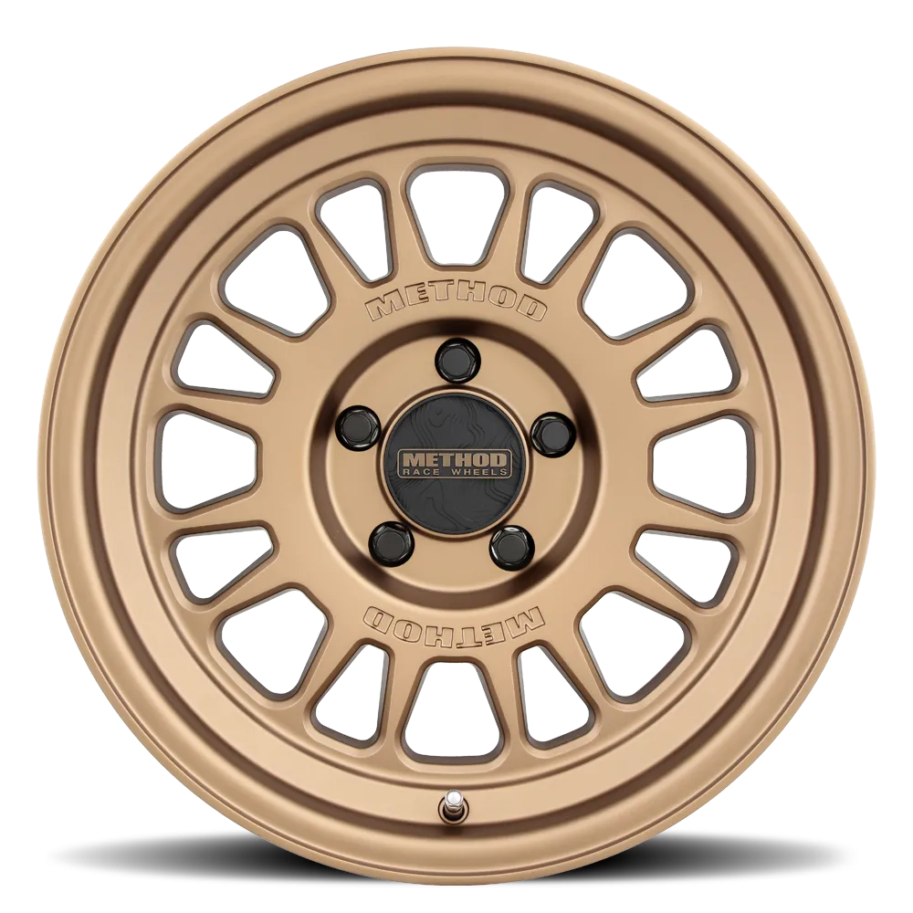 Method Race Wheels Aluminum Wheels 18x8.5 MR318 Bolt Pattern 5 On 150 Offset 40 Lip Size 1.22 Method Bronze BZ Method