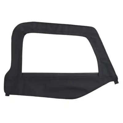 Smittybilt 9706 Wrangler (Tj) Soft Top Door Skin w/ Frame Passenger Side Black Diamond