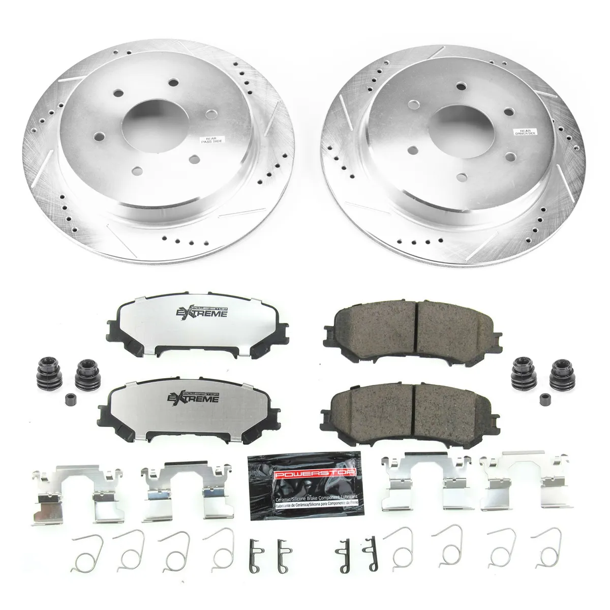 Z36 Truck/Tow Upgrade Kit: Drilled/Slotted Rotors; Carbon-Fiber Ceramic Pads W/Hardware product image