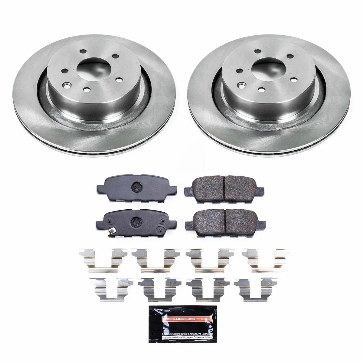 Track Day Brake Kit Rear 2007-2008 Infiniti G35 2008-2013 Infiniti G37 2011-2013 Infiniti G37 x product image