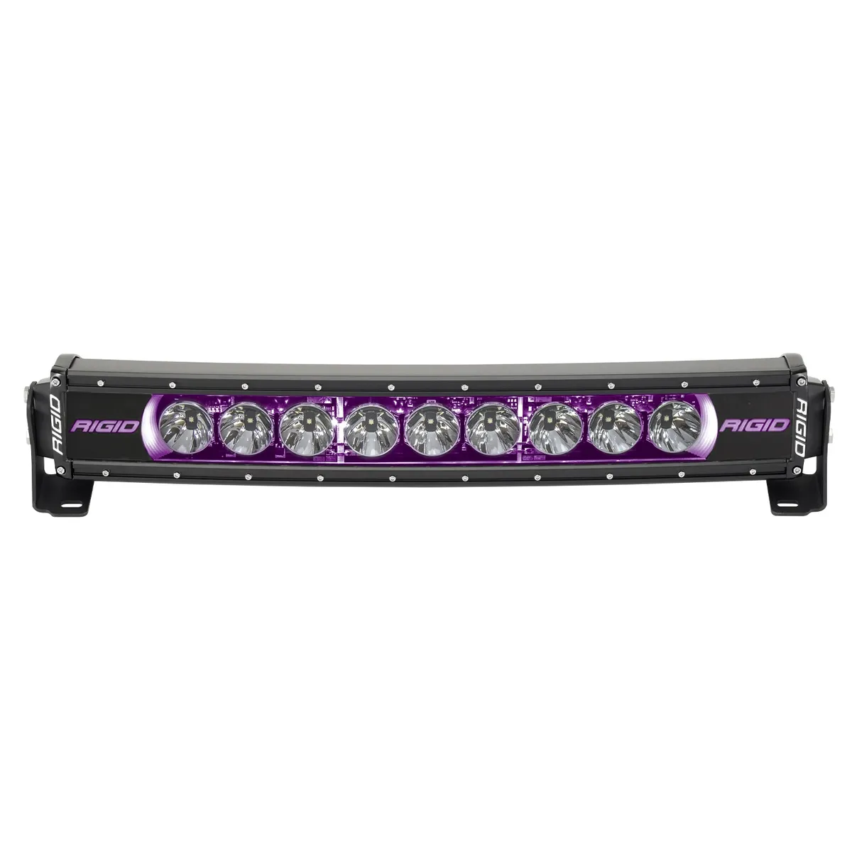 The stylish versatility of the RIGID Radiance lighting family just got better with Radiance+Curved RBGW Light Bars. These bars are featured packed and provide the user with the ability to toggle between eight available backlight options. product image