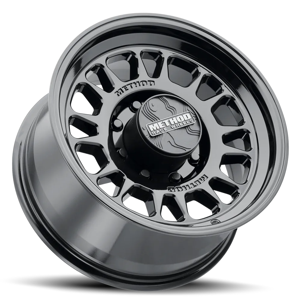 Method Race Wheels Aluminum Wheels 17x8.5 MR318 Bolt Pattern 8 On 170 Offset 0 Lip Size 1.89 Gloss Black GB Method
