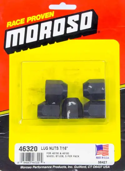 Moroso Lug Nut 7/16 In20 5 Pcs
