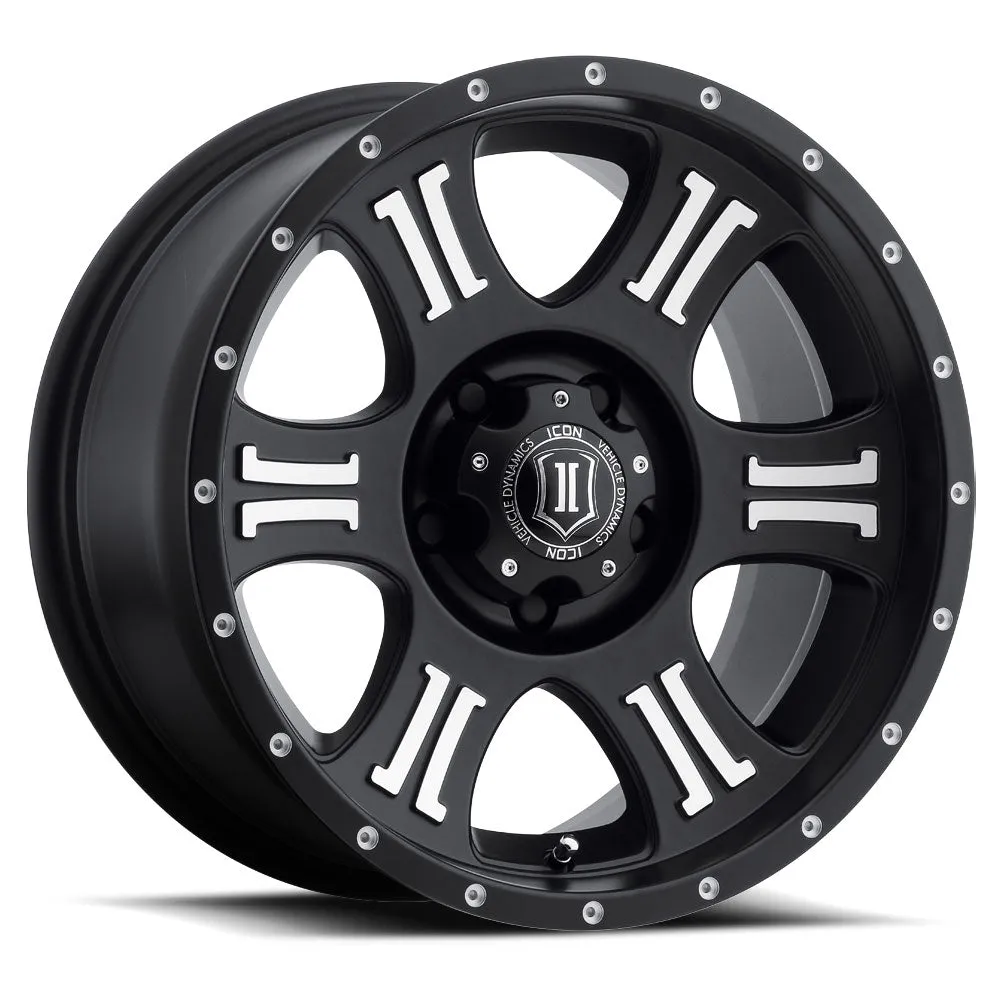 20 X 9 Shield 8 X 180 5.5in Bp 12mm Offset Sat Black product image