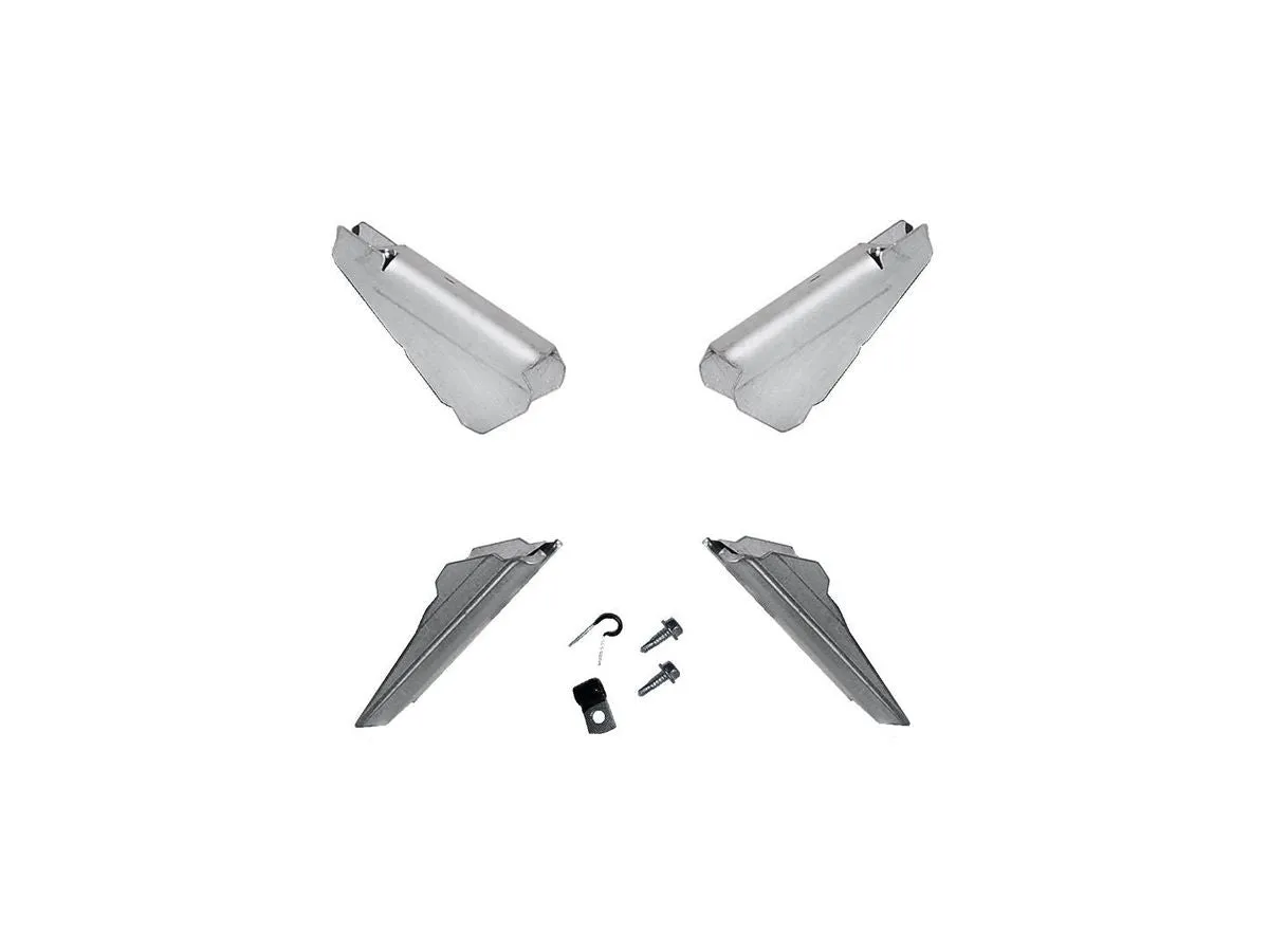 EVO Manufacturing 18c Wrangler Manufacturing c2 Axle End Forging Gusset Set in 3/16 in Steel