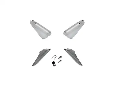 EVO Manufacturing 18c Wrangler Manufacturing c2 Axle End Forging Gusset Set in 3/16 in Steel