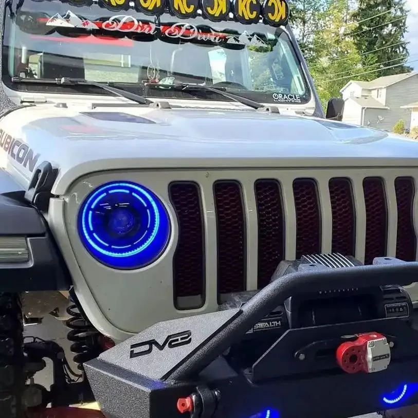 ORACLE Lighting Oculus™ ColorSHIFT Bi-LED Projector Headlights for Jeep JL / Gladiator JT product image