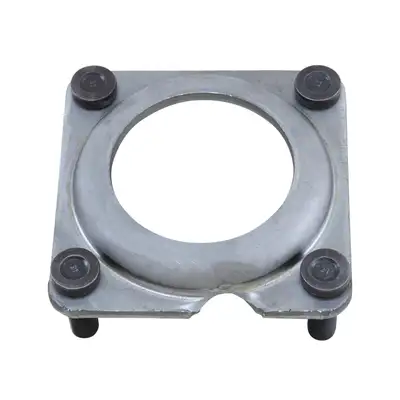 Yukon Gear And Axle Axle Bearing Retainer Plate For Super 35 Rear. M35 & D44 Super Axle Bearing Retainer Plate 3 Inch x2-7/8 Inch bolt Pattern 3/8 Inch holes 99-04 Wj Grand Cherokee Yukon Gear