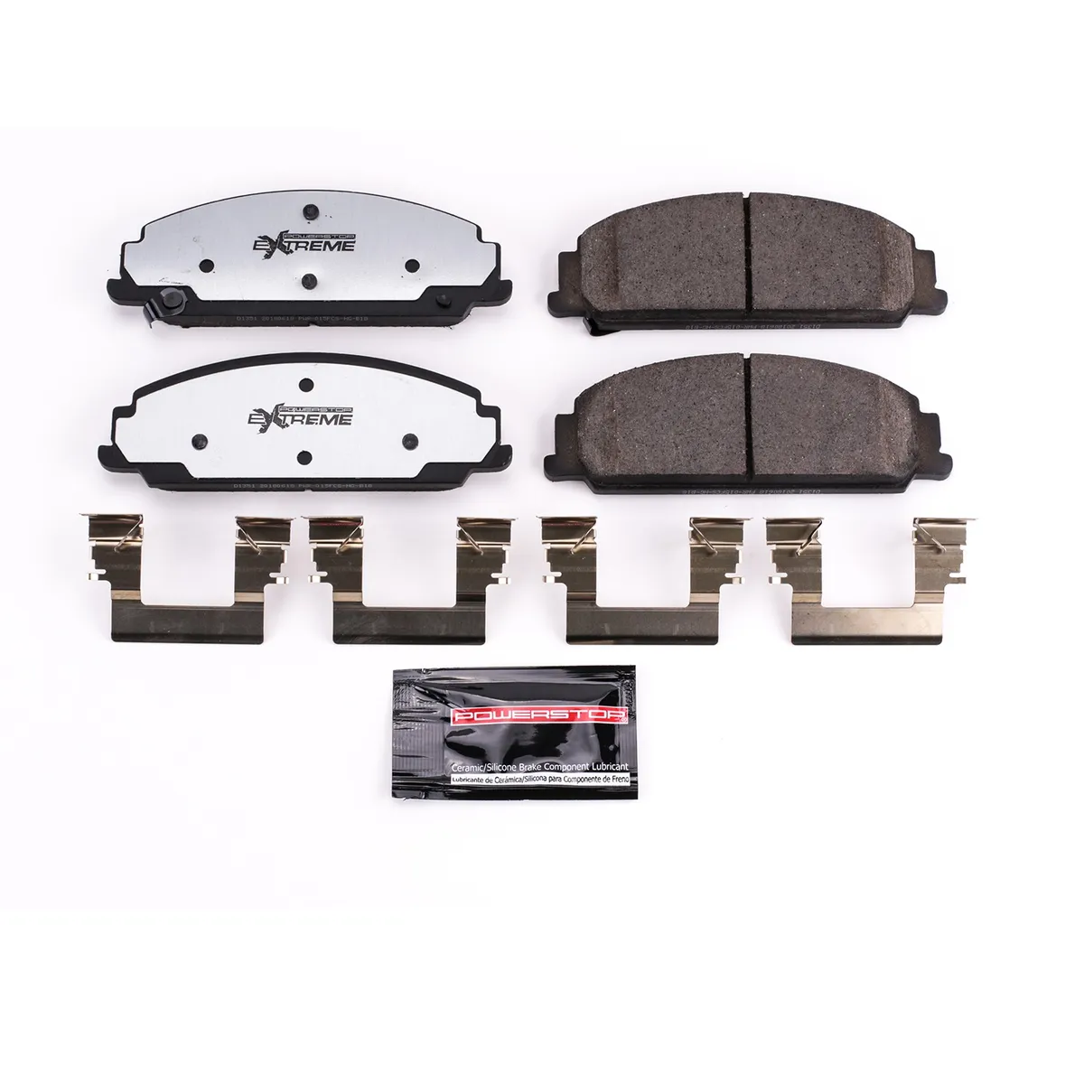 Z26 Street Performance Carbon-Fiber Ceramic Brake Pads W/Hardware product image