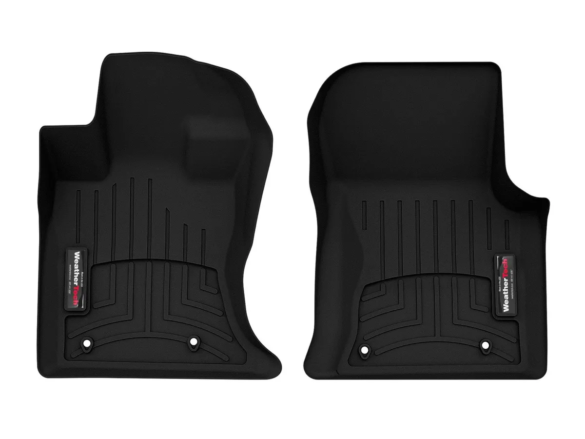 Weathertech Black Front FloorLiner Land RoverRange Rover Velar 2021+